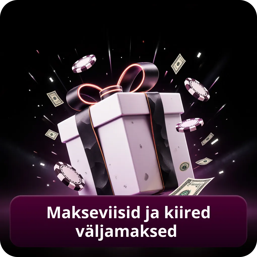 Makseviisid ja kiired väljamaksed